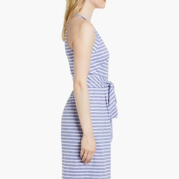 NWT 1901 Striped Jumpsuit Nordstrom  US 8 - Picture 3 of 5